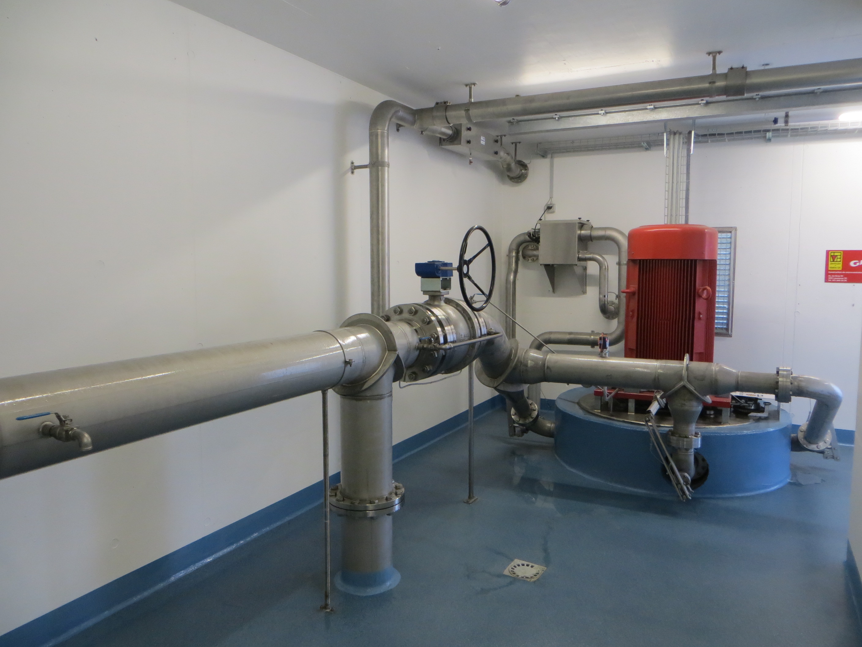 Turbine de Blanchette à Conthey