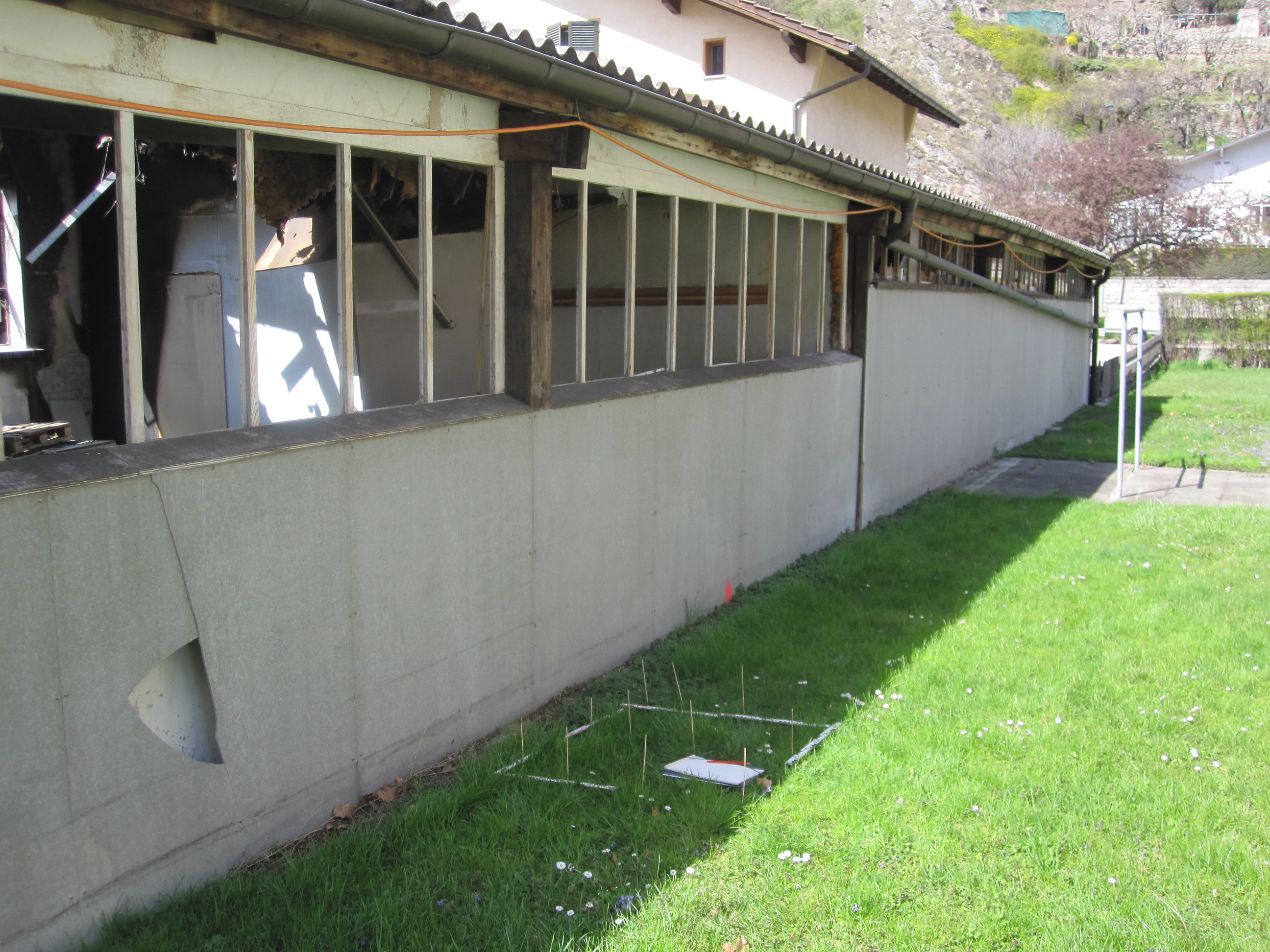 Analyse de pollution du sol suite à l'incendie d'une menuiserie