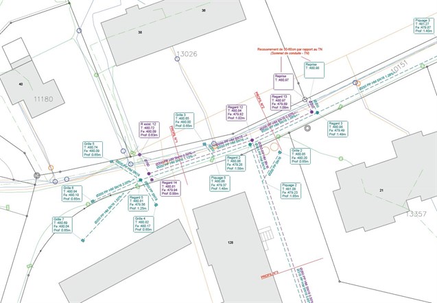 62 Plan Canalisation